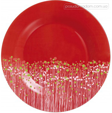 Тарелка десертная Luminarc H2483 FLOWERFIELD red 19 см