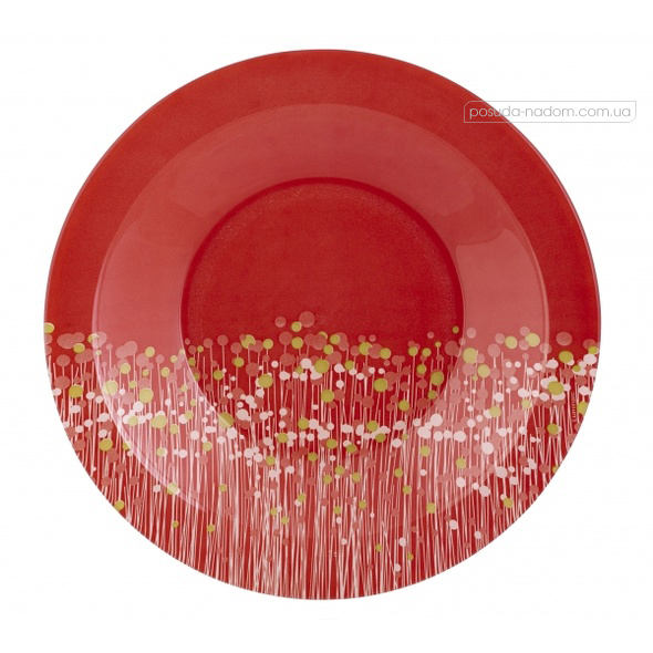 Тарелка суповая Luminarc H2484 FLOWERFIELD red