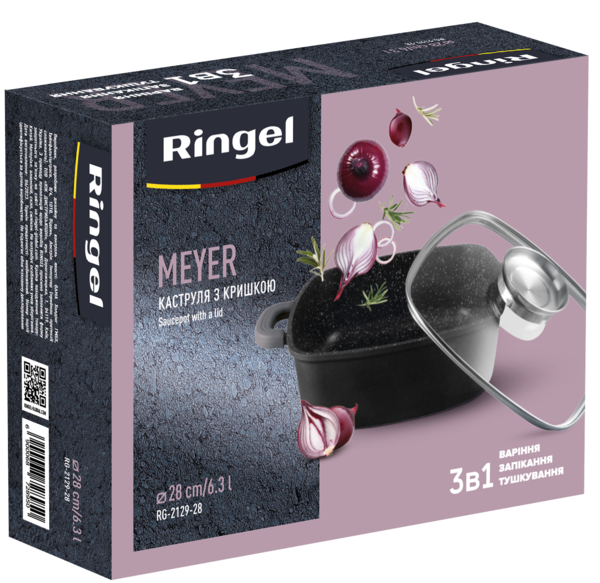 Каструля Ringel RG-2129-28 Meyer 6.3 л в ассортименте
