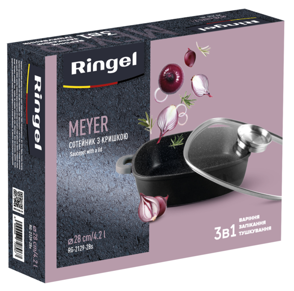 Сотейник Ringel RG-2129-28s Meyer 4.2 л в ассортименте