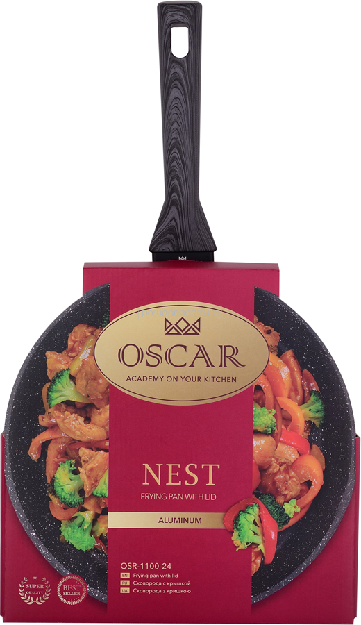 Сковорода Oscar OSR-1100-22 NEST 22 см, каталог