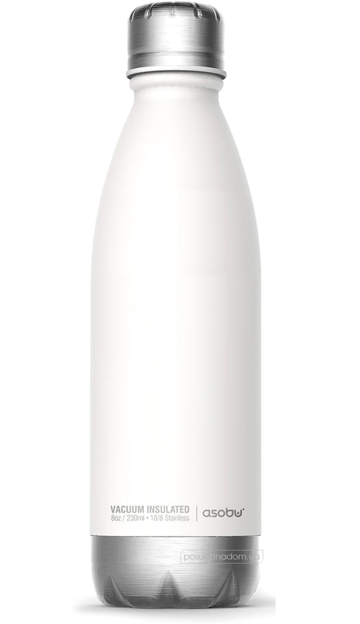 Термобутылка Asobu SBV17 WHITE/SILVER 0.5 л