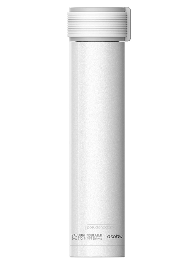 Термопляшка Asobu SBV20 WHITE 0.23 л
