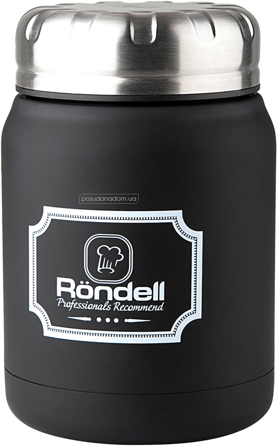 Термос для їжі Rondell RDS-942 Picnic Black 0.5 л