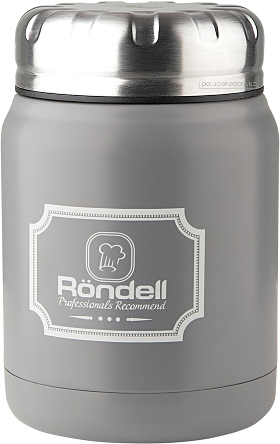 Термос для еды Rondell RDS-943 Picnic Grey 0.5 л