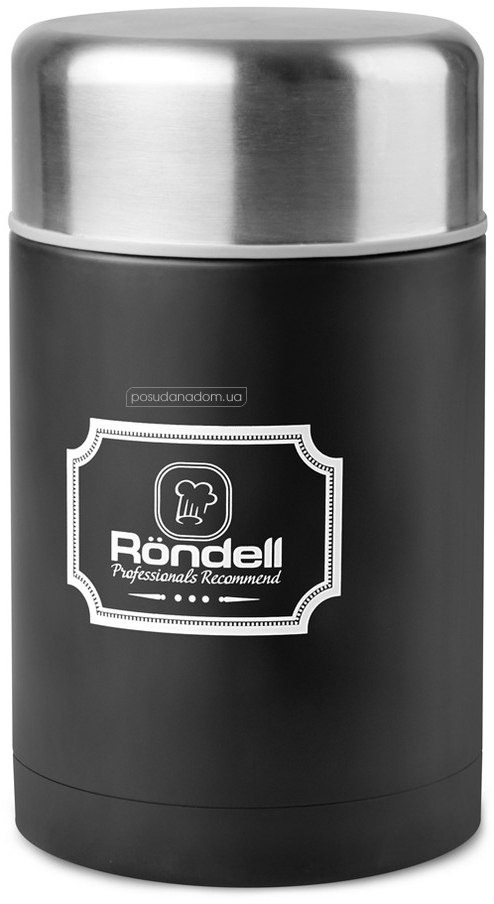 Термос для їжі Rondell RDS-946 Picnic Black 0.8 л