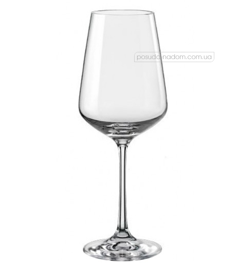 Набір бокалів для вина Bohemia 40728-250 Sandra 250 мл