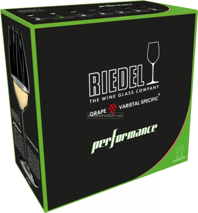 Hабор бокалов для вина sauvignon blanc Riedel 6884/33 370 мл, цвет