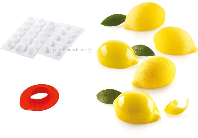 Форма для десерту Лимон та лайм Silikomart LIMONE&LIME 30