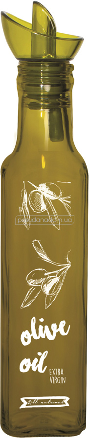 Пляшка для олії Herevin 151421-068 Oil&Vinegar Bottle-Green-Olive Oil
