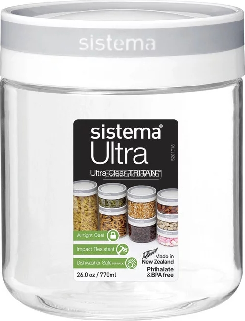 Контейнер харчовий для зберігання Sistema 51350 0.77 л