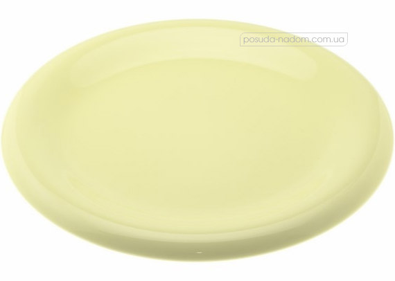 Тарілка обідня Keramika TB26EW211103A Anka Light Yellow 26 см