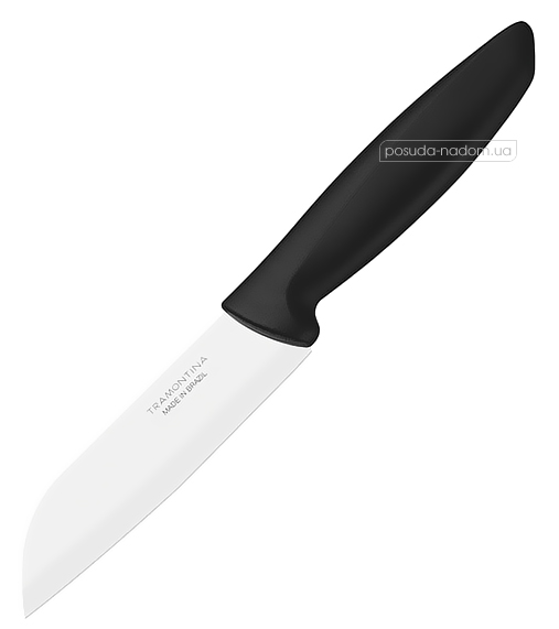 Нож кухонный Tramontina 23442/005 PLENUS black 12.7 см