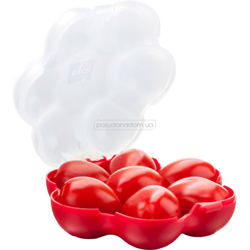 Контейнер з кришкою для томатів черрі Porland 28621606 Tomato Box