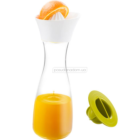 Графін із соковижималкою та пресом для цитрусових Porland 4760260 Citrus Carafe Juicer & Squeezer