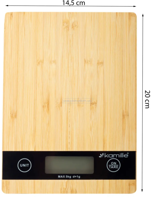 Кухонные весы электронные Kamille KM-7106 в ассортименте