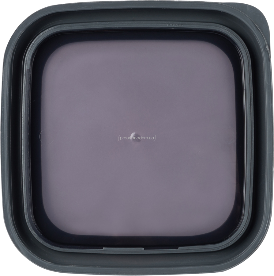 Контейнер для сипучих Violet House 0311 Transparent Black 1.7 л, недорого