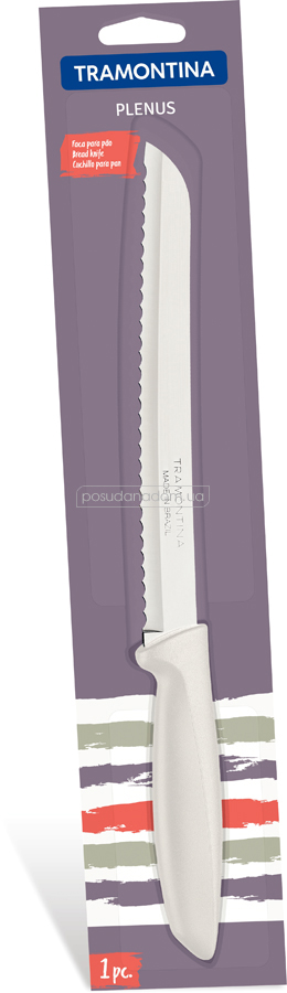 Нож для хлеба Tramontina 23422/138 PLENUS 20.3 см, цвет