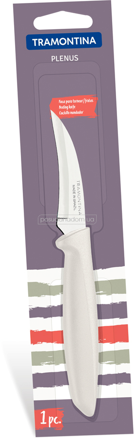 Нож шкуросъемный Tramontina 23419/133 PLENUS 7.5 см, цвет