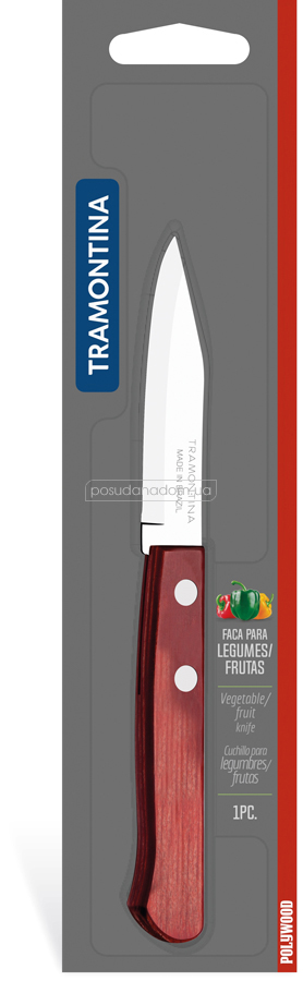 Нож для чистки Tramontina 21118/173 POLYWOOD 7.5 см, цвет