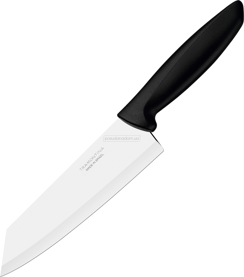 Нож поварской Tramontina 23443/106 PLENUS black 15.2 см
