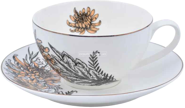 Чашка чайна Astera A0530-CS410-B Charm Floral 410 мл