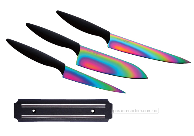 Набір ножів на магнітній планці Peterhof 22341