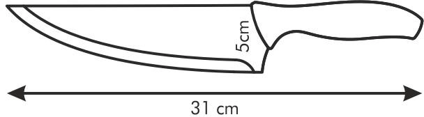 Нож кулинарный Tescoma 862042 SONIC 18 см, каталог