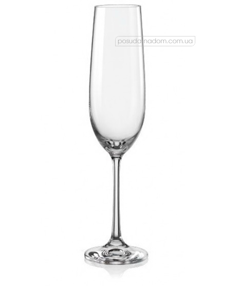 Набор бокалов для шампанского Bohemia 40729-190 Viola 190 мл