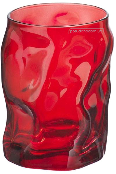 Склянка для води Bormioli Rocco 340420M02321589 SORGENTE Rosso 300 мл