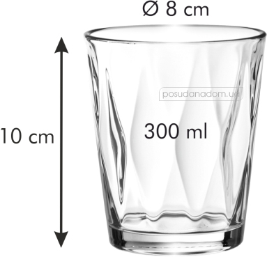 Склянка Tescoma 306038 myDRINK Optic 300 мл, каталог