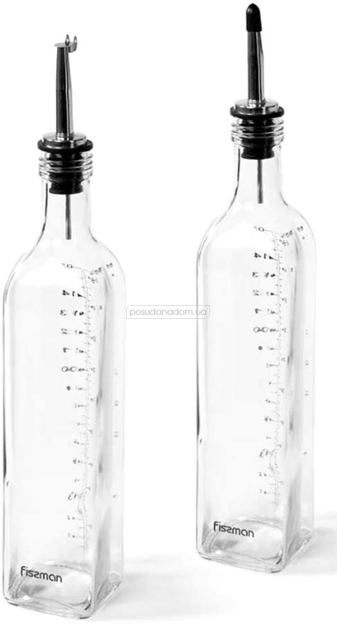 Набір пляшок для олії та оцту Fissman 6417, каталог