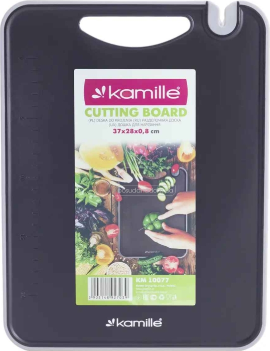 Дошка обробна Kamille KM-10077 28 см в ассортименте