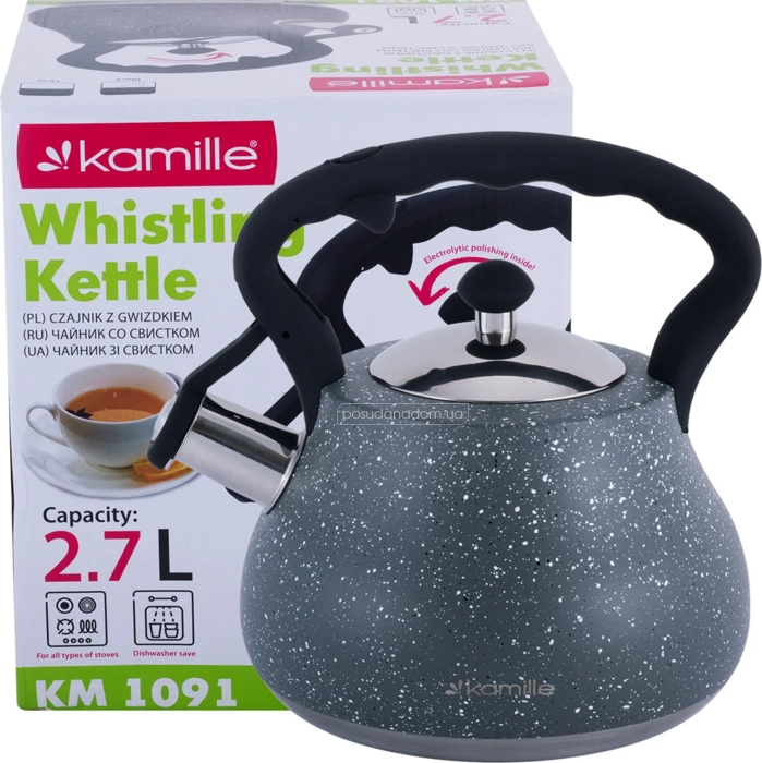 Чайник Kamille KM-1091 2.7 л