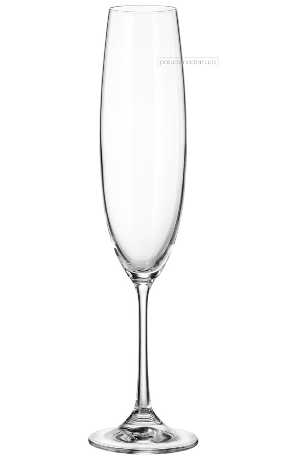 Набір бокалів для шампанського Bohemia 1SD22/00000/250 Barbara (Milvus) 250 мл