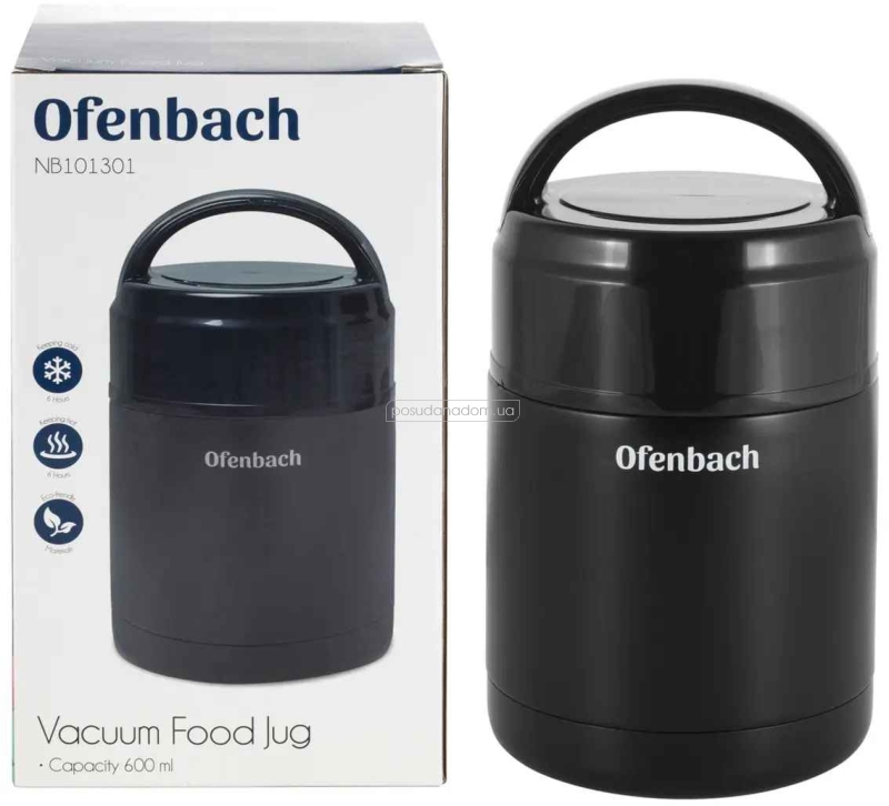 Термос пищевой Ofenbach 101301 0.6 л в ассортименте