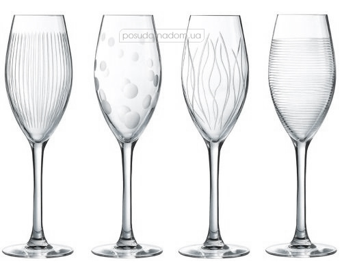 Набор бокалов для шампанского Luminarc N5286 Lounge Club 170 мл