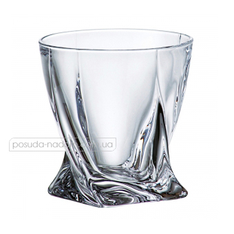 Набір склянок для віскі Bohemia 2k936-99A44-340-2 Quadro 340 мл