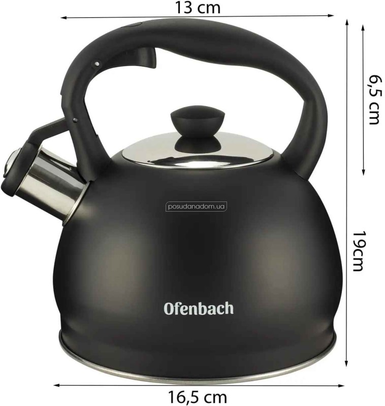 Чайник Ofenbach 100300 2 л в ассортименте