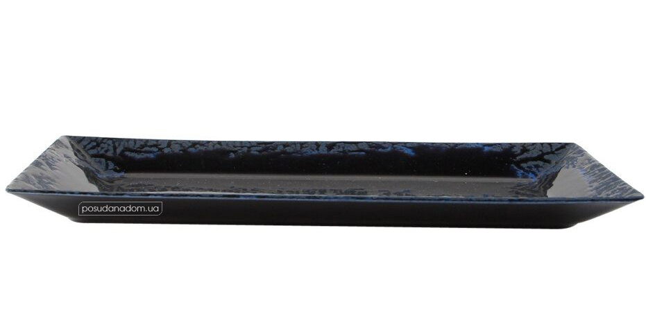 Блюдо прямоугольное Porland 213-118723.RB Root Blue Alumilite 22 см