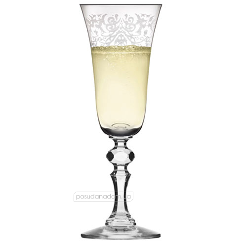 Набір келихів для шампанського Krosno F576030015011120 PRESTIGE KRISTA DECO 150 мл