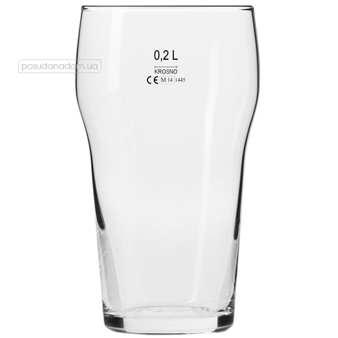 Набір склянок для пива Krosno F689629023001020 PROFESSIONAL GEMA 230 мл