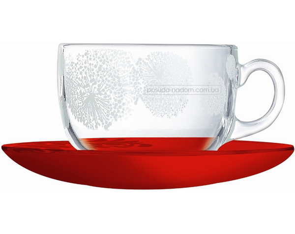 Чайний сервіз Luminarc J7546 PIUME RED