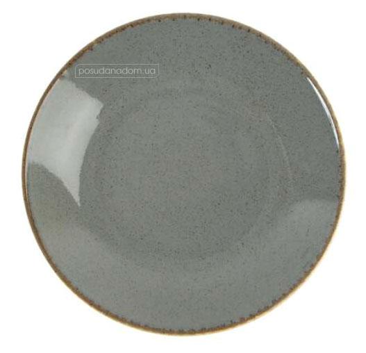Тарелка суповая Porland 213-197626.DG Seasons Dark Gray 26 см
