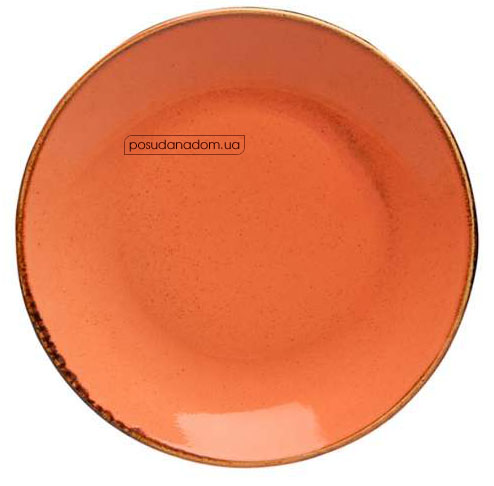Тарелка обеденная Porland 213-187628.O Seasons Orange 28 см