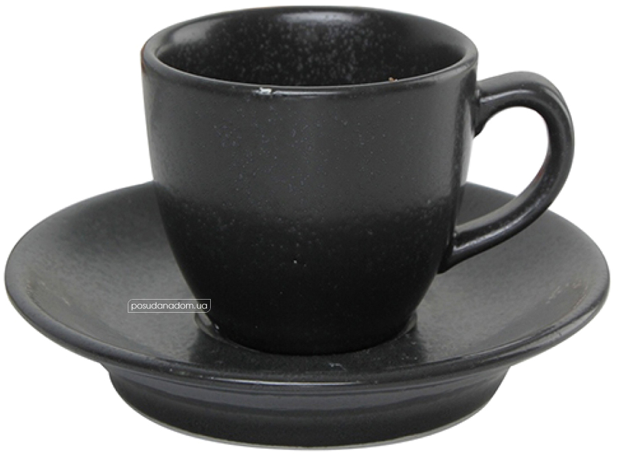 Чашка кавова Porland 213-212109.Bl Seasons Black 80 мл