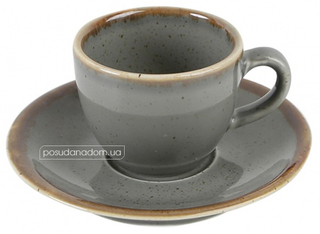 Чашка кавова Porland 213-212109.DG Seasons Dark Gray 80 мл