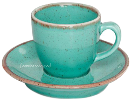 Чашка кофейная Porland 213-212109.T Seasons Turquoise 80 мл