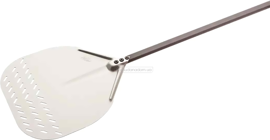 Лопата для пиццы прямоугольная с перфорацией Gi.Metal AF-32RF/120