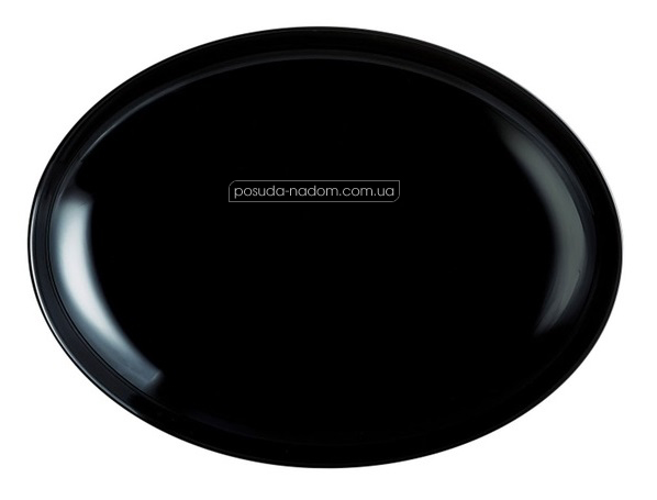 Блюдо овальное Luminarc M0065 FRIENDS TIME BLACK 33 см